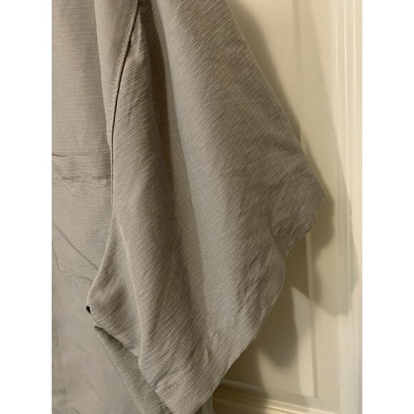 David Taylor Collection Men's Sz XL Button Up Camp‎ Shirt NICE Gray Rockabilly - Picture 5 of 8